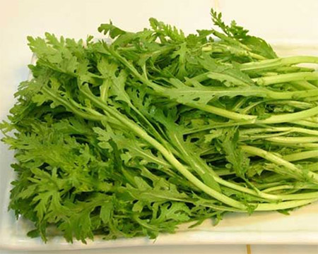 秋冬蔬菜精品 粉蒸茼蒿